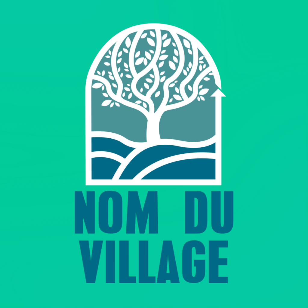 Création d'un logo pour un village de France