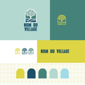 Création d'un logo pour un village de France