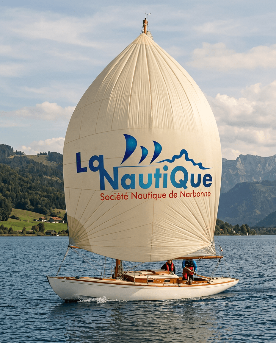 Refonte et vectorisation logo existant pour La Nautique à Narbonne